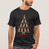 Weihnachtsbaumleuchten Weihnachtsmannmütze ELF Sav T-Shirt (Vorderseite)