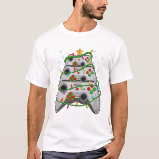 Weihnachtsbaumlichter Xmas Video T-Shirt