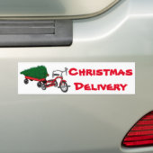 Weihnachtsbaumlieferung Autoaufkleber (Auf Auto)