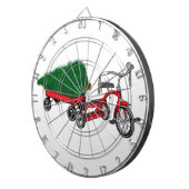 Weihnachtsbaumlieferung Dartscheibe (Vorderseite rechts)