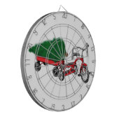 Weihnachtsbaumlieferung Dartscheibe (Vorderseite Links)