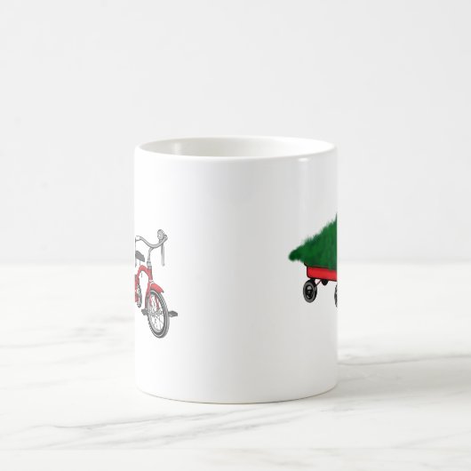 Weihnachtsbaumlieferung Kaffeetasse (Mittel)