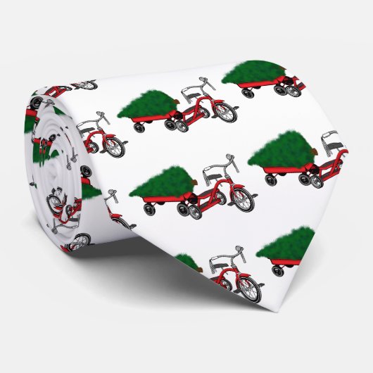 Weihnachtsbaumlieferung Krawatte (Gerollt)