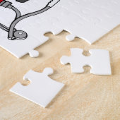 Weihnachtsbaumlieferung Puzzle (Seite)