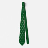 Weihnachtsbaumlinie Kunstdruckerei - Neck Tie Krawatte (Vorderseite)