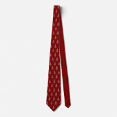 Weihnachtsbaumlinie Kunstdruckerei - Neck Tie Krawatte (Vorderseite)