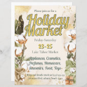 Weihnachtsbaummarkt Einladung (Vorne/Hinten)