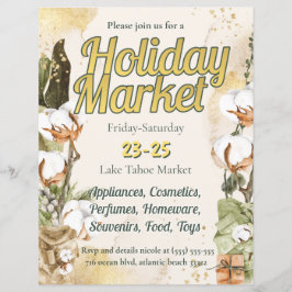 Weihnachtsbaummarkt Einladung