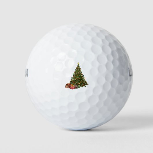 Weihnachtsbaummöbel Weihnachtsdekor Golfball (Vorderseite)