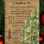 Weihnachtsbaummusik Seidenpapier