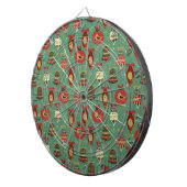 Weihnachtsbaummuster Dartscheibe (Vorderseite rechts)