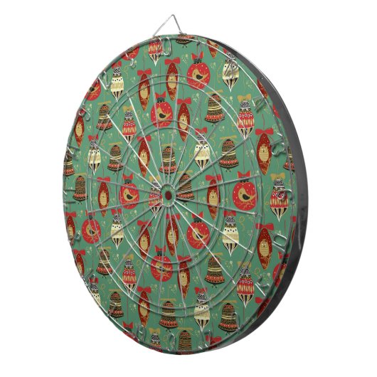 Weihnachtsbaummuster Dartscheibe (Vorderseite rechts)