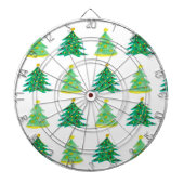 Weihnachtsbaummuster Dartscheibe (vorne)