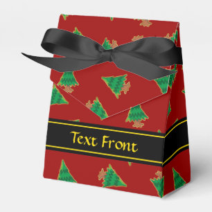 Weihnachtsbaummuster Geschenkschachtel
