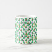 Weihnachtsbaummuster Kaffeetasse (Mittel)