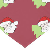 Weihnachtsbaummuster Kurzer Tischläufer (Ecke)