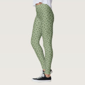 Weihnachtsbaummuster Leggings (Links)
