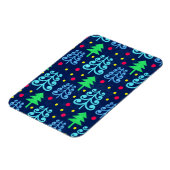 Weihnachtsbaummuster Magnet (Linke Seite)