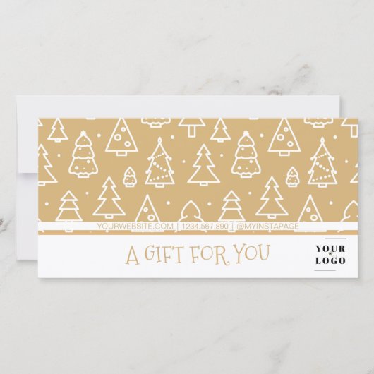 Weihnachtsbaummuster Mein benutzerdefiniertes Firm (Vorderseite)