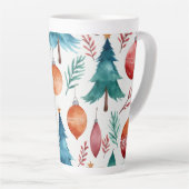 Weihnachtsbaummuster Milchtasse (Rechte Ecke)