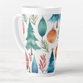 Weihnachtsbaummuster Milchtasse (Linke Ecke)