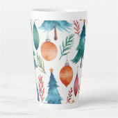 Weihnachtsbaummuster Milchtasse (Vorderseite)