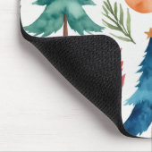 Weihnachtsbaummuster Mousepad (Ecke)