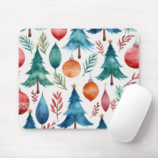 Weihnachtsbaummuster Mousepad (Mit Mouse)