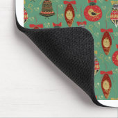 Weihnachtsbaummuster Mousepad (Ecke)