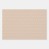 Weihnachtsbaummuster Schwarz-Weiß-Grün Geschenkpapier Set (Vorderseite 3)