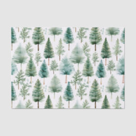 Weihnachtsbaummuster Seidenpapier