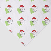 Weihnachtsbaummuster Seidenpapier (Ausschnitt)