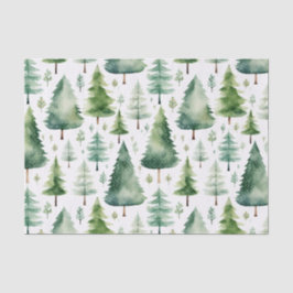 Weihnachtsbaummuster Seidenpapier