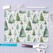 Weihnachtsbaummuster Seidenpapier (Handwerk)