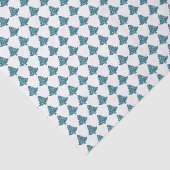 Weihnachtsbaummuster Seidenpapier (Ausschnitt)