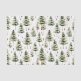 Weihnachtsbaummuster Seidenpapier