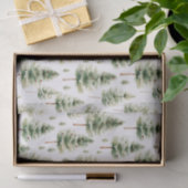 Weihnachtsbaummuster Seidenpapier (Geschenk)