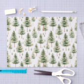 Weihnachtsbaummuster Seidenpapier (Handwerk)