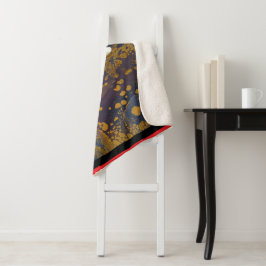 Weihnachtsbaummuster Sherpadecke