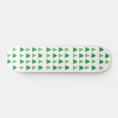 Weihnachtsbaummuster Skateboard (Horizontal)