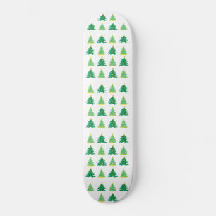 Weihnachtsbaummuster Skateboard