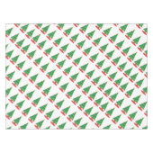 Weihnachtsbaummuster Tischdecke (Vorderseite (Horizontal))