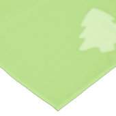 Weihnachtsbaummuster Tischdecke (Schrägansicht)