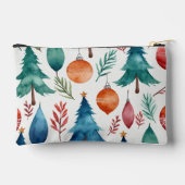 Weihnachtsbaummuster Zubehörtasche (Rückseite)