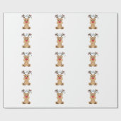 Weihnachtsbaumpapier Geschenkpapier (Flach)