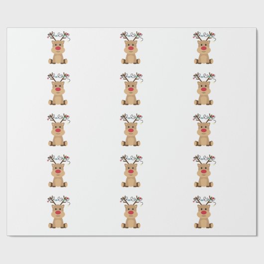 Weihnachtsbaumpapier Geschenkpapier (Flach)