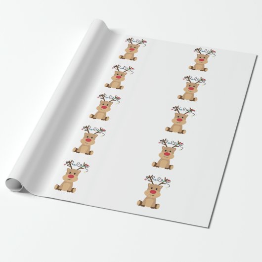 Weihnachtsbaumpapier Geschenkpapier (Ungerollt)