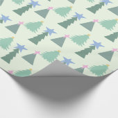 Weihnachtsbaumpapier Geschenkpapier (Ecke)