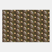 Weihnachtsbaumpapier Geschenkpapier Set (Vorderseite)