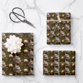 Weihnachtsbaumpapier Geschenkpapier Set